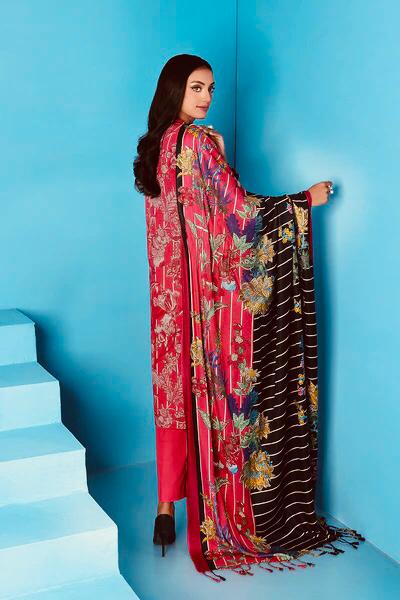 Nishat-printed-khaddar-3 piece-suit (2) PRINTED KHADDAR SUIT