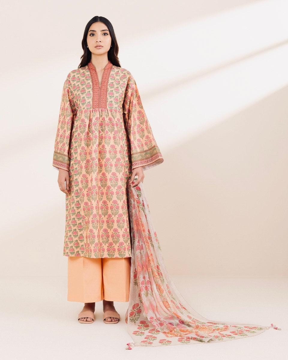 Printed-lawn-2-piece-suit LAWN 2 PIECE SUIT