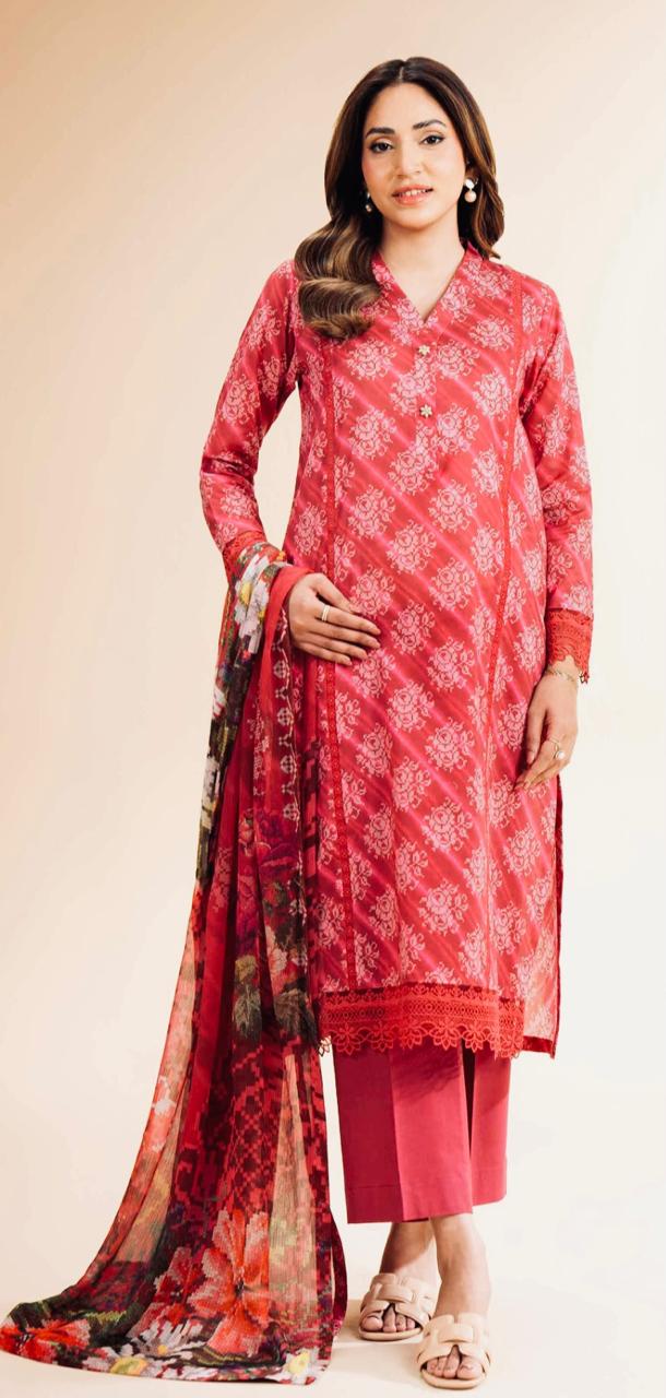 Printed-lawn-2piece-suit (1) Lawn 2 piece suit