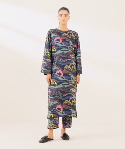 COTTON VISCOSE 2 PIECE SUIT