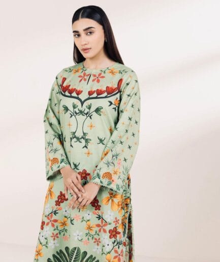 PRINTED LAWN 2 PIECE SUIT