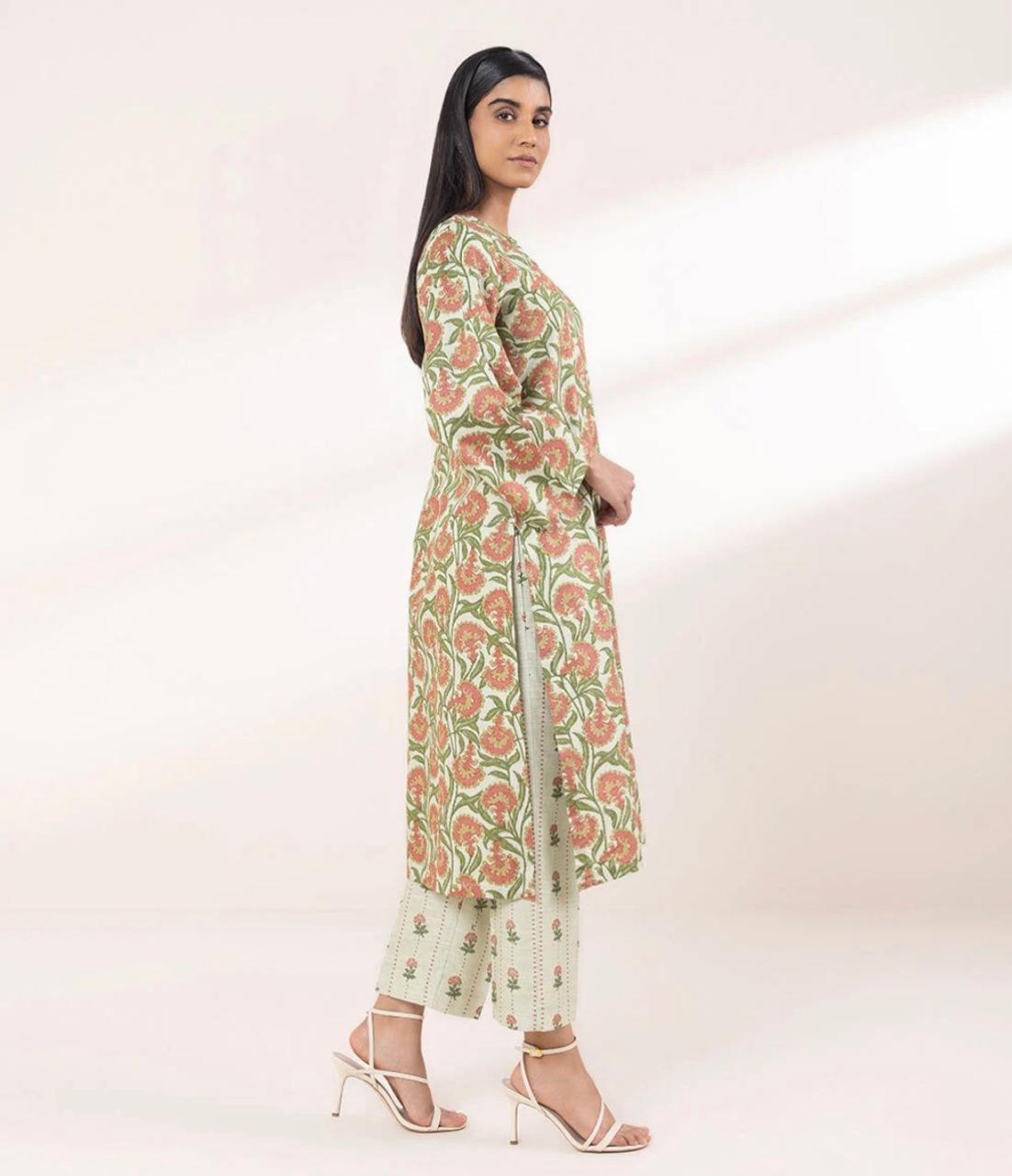 SAPPHIRE-PRINTED-KHADDAR-SHIRT (1) PRINTED KHADDAR SHIRT