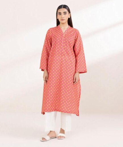 PRINTED KHADDAR SHIRT