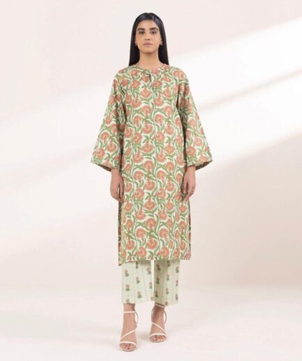 PRINTED KHADDAR SHIRT
