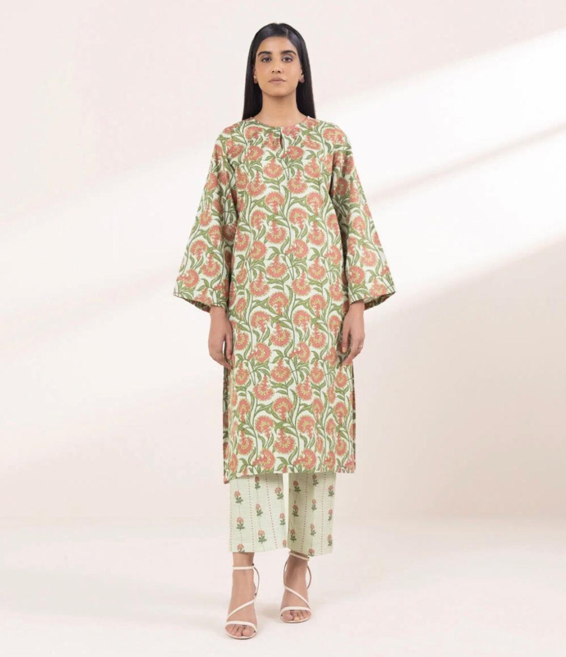 SAPPHIRE-PRINTED-KHADDAR-SHIRT (3) PRINTED KHADDAR SHIRT