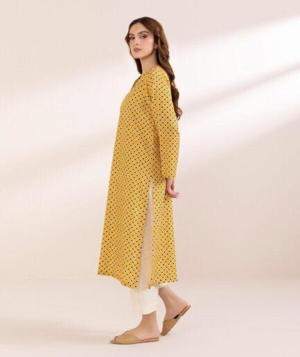 PRINTED KHADDAR SHIRT