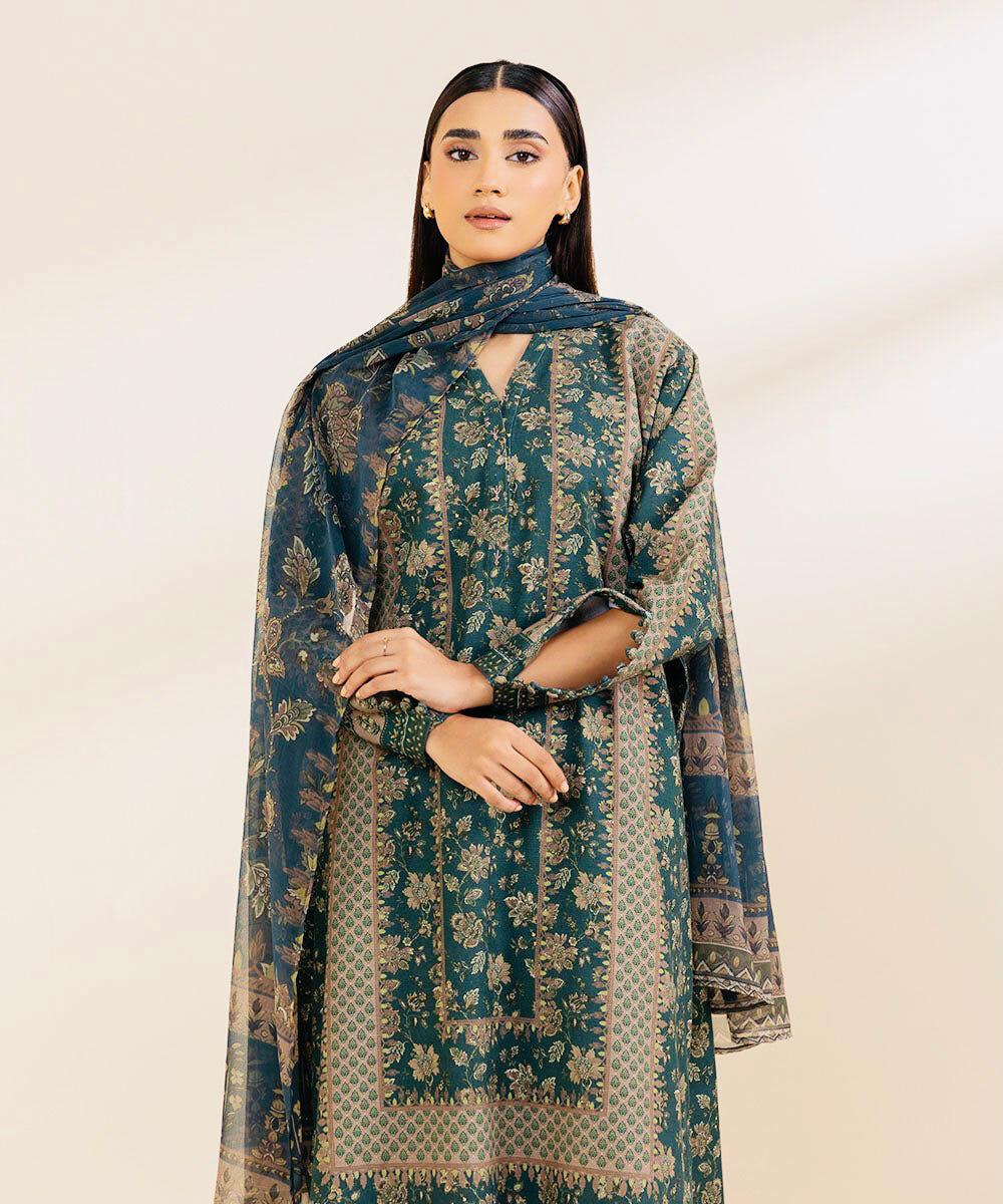 SAPPPHIRE-PRINTED-KHADDAR-2-PIECE-SUIT (2) 2 PIECE PRINTED KHADDAR SUIT