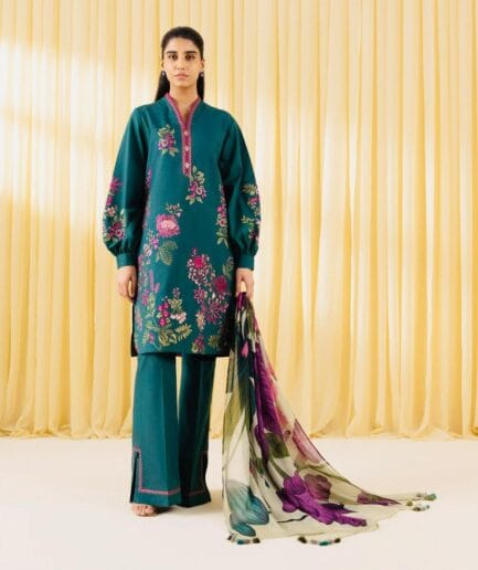 SAPPHIRE 2 PIECE EMBROIDERED LAWN SUIT